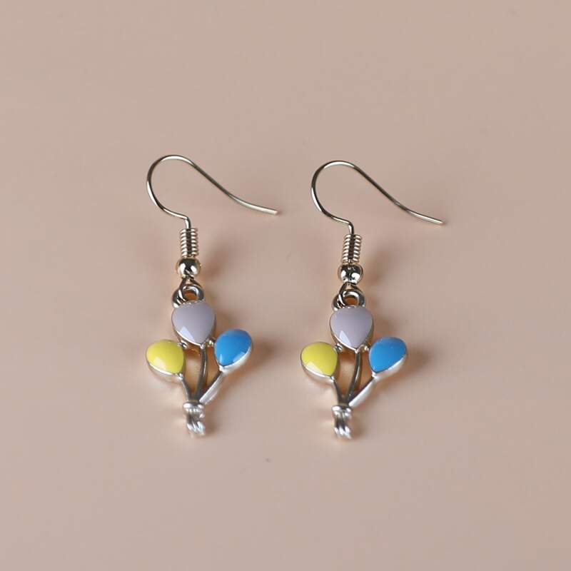 

Balloon Drop Earrings, Multicolor