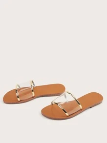 Sandalias transparentes - transparente - Ver 2