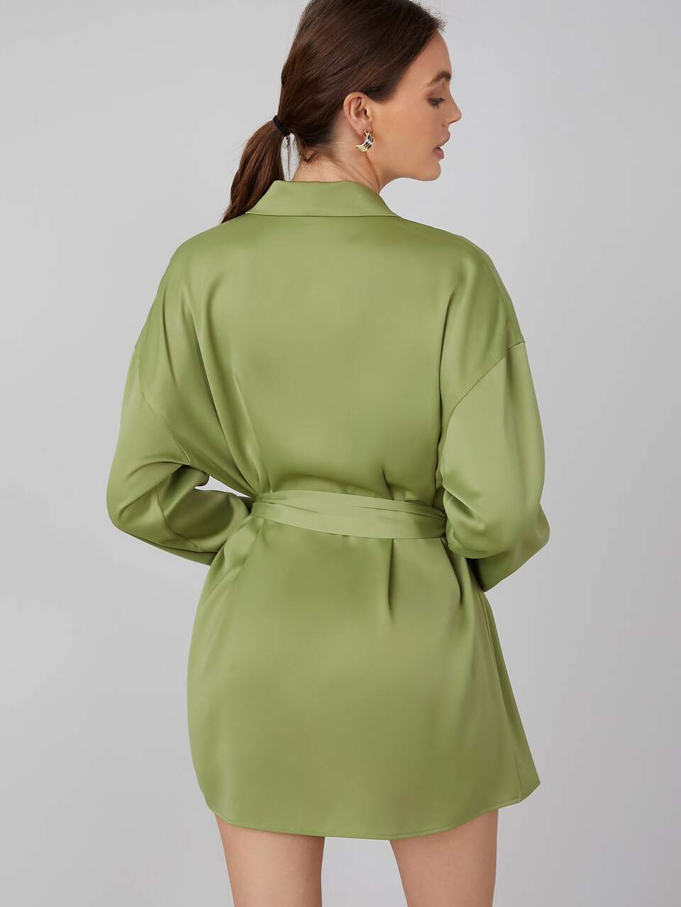 Blazer Kleid mit Gürtel