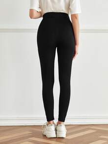 Mulvari Xà cạp Lá thư Thể thao - màu đen - Xem 2