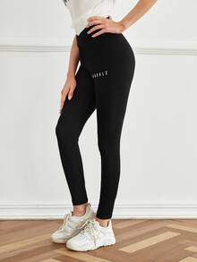 Mulvari Xà cạp Lá thư Thể thao - màu đen - Xem 6