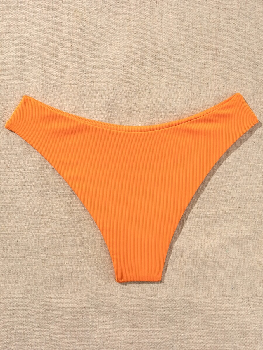 Rib Bikini Panty SHEIN EUR
