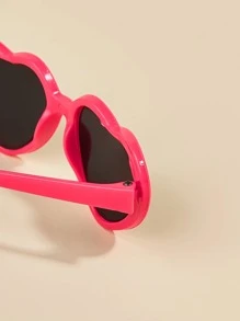 PETSIN 1pair Heart Pet Glasses, Pet Funny Heart Glasses - Hot Pink - View 4