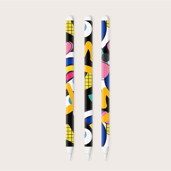 

1sheet Graffiti Apple Pencil 2nd Sticker, Multicolor