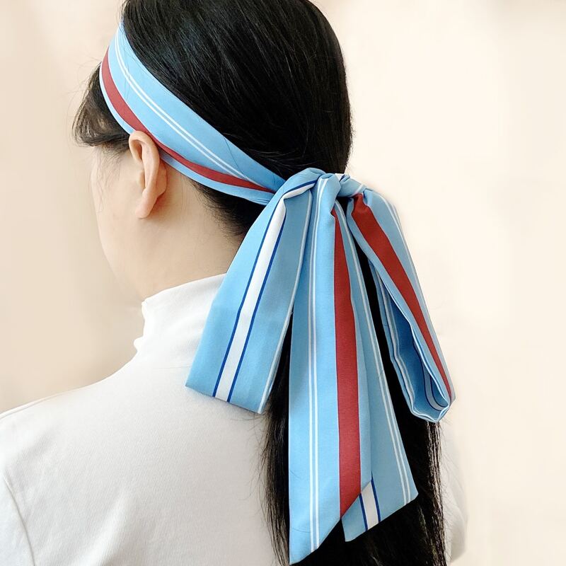 

Striped Pattern Hair Band, Multicolor