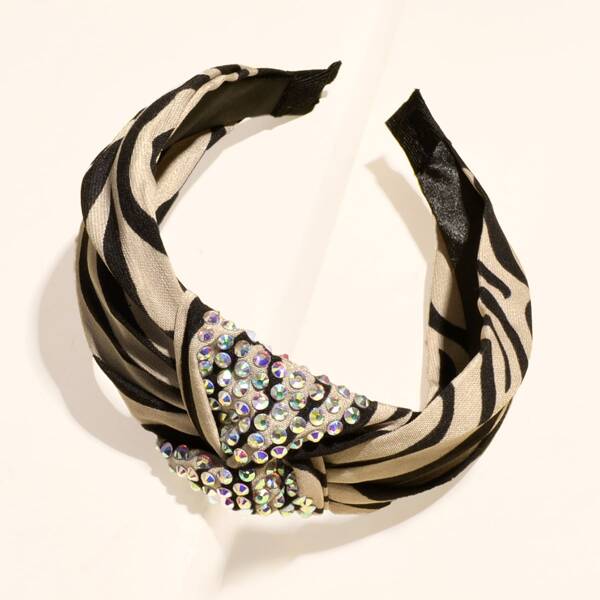 

Rhinestone Knot Decor Hair Hoop, Multicolor