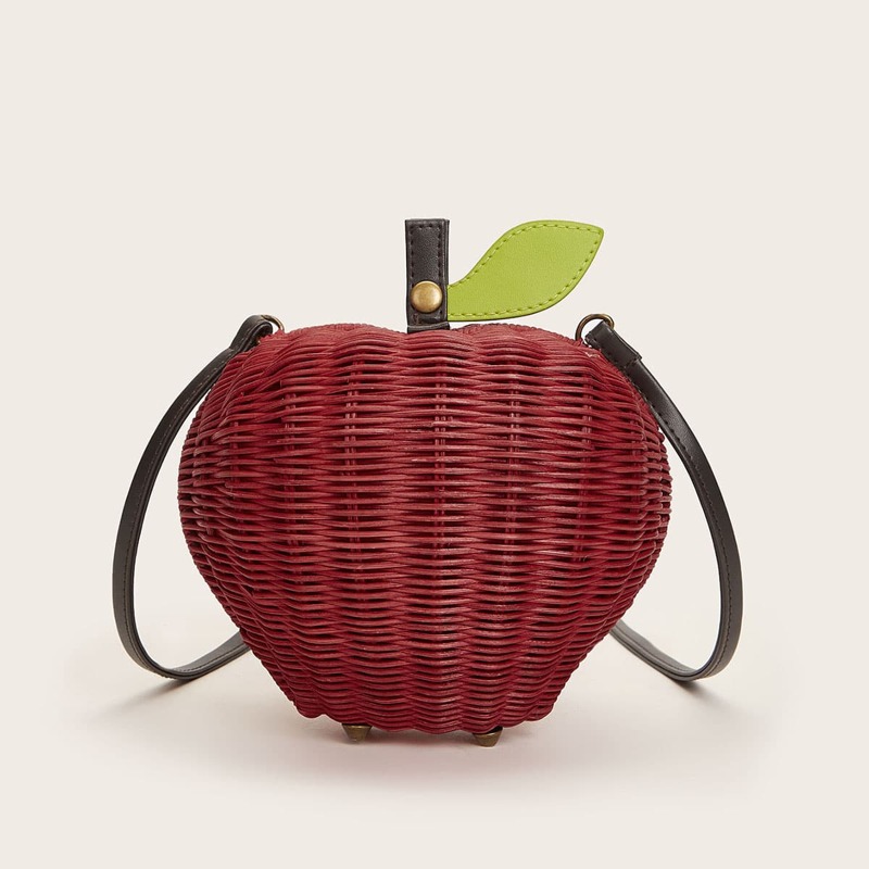 

Fruit Shaped Crossbody Bag, Red