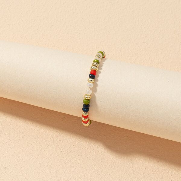 

Girls Bead Decor Ring, Multicolor