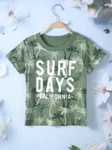 Tops con trai lớn Lá thư Giải trí - xanh quân đội - Xem 1