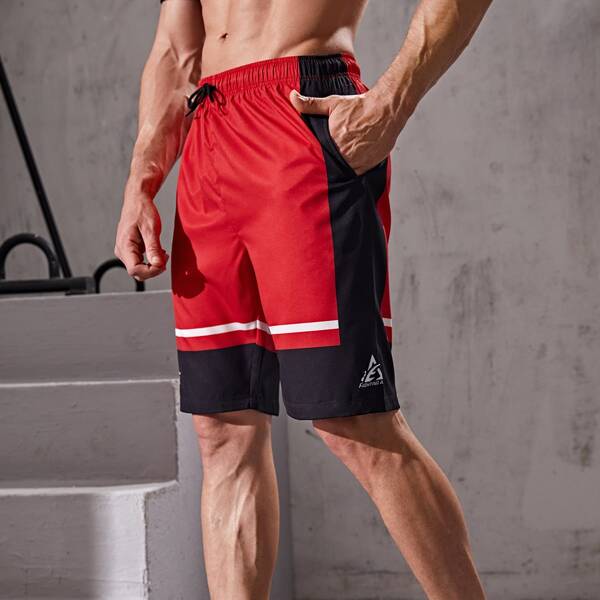 

Спортивный Мужские спортивные шорты, Многоцветный