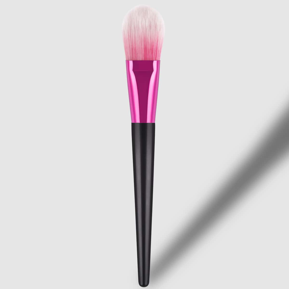 

1pc Foundation Brush, Black