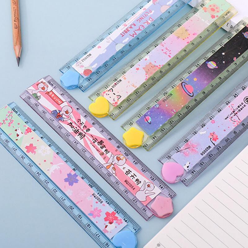 

1pc Random Foldable Ruler, Multicolor