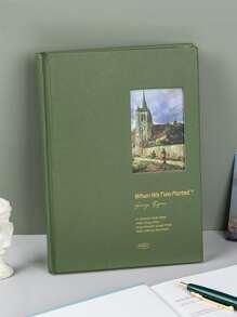 Máy tính xách tay ngẫu nhiên in hoa 1pc - Nhiều màu - Xem 2