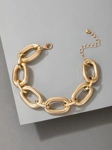 金屬質感鏈條手鐲