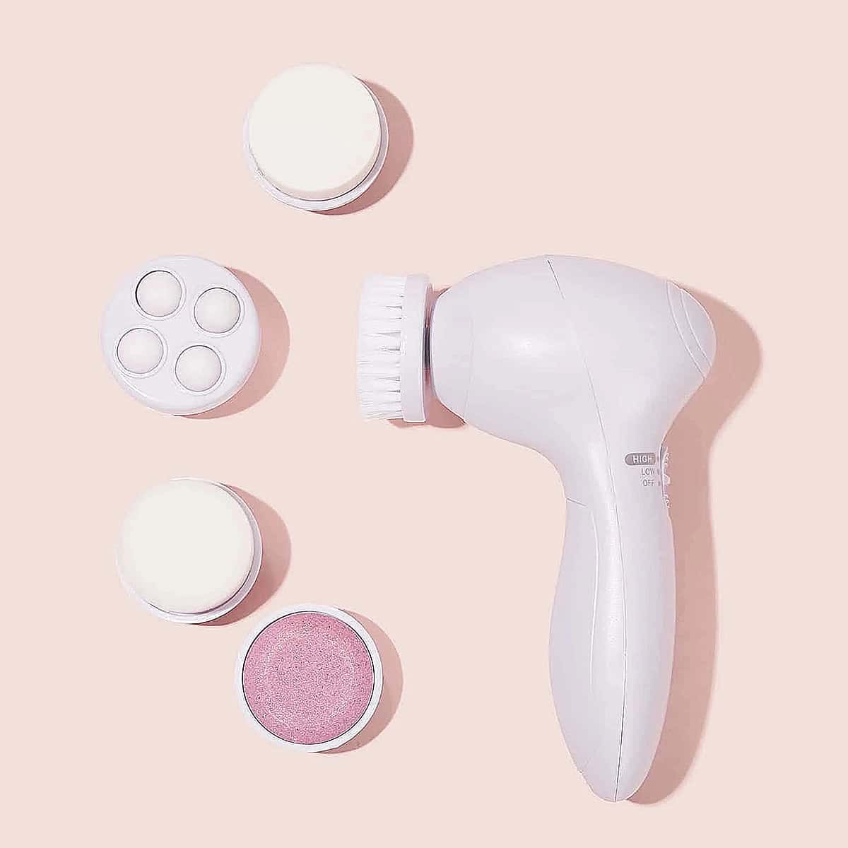 

1set Electrical Facial Cleansing Brush, White