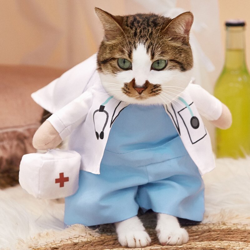 

Doctor Design Pet Costume, Multicolor
