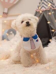 PETSIN Babero para mascota estilo marinero - Multicolor - Ver 2