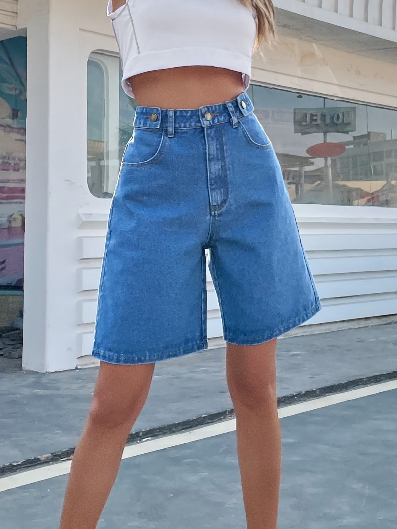 shorts wide leg