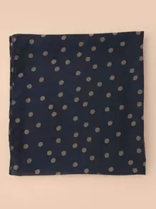 1pc Polka Dot Scarf Elegant Neckerchief For Daily Life Winter Fall