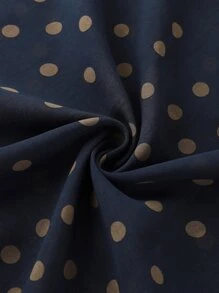 1pc Polka Dot Scarf Elegant Neckerchief For Daily Life Winter Fall