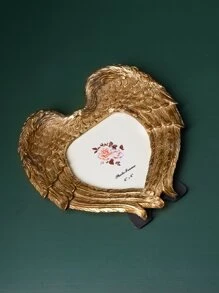 羽毛設計相框 - 金色 - 查看 2