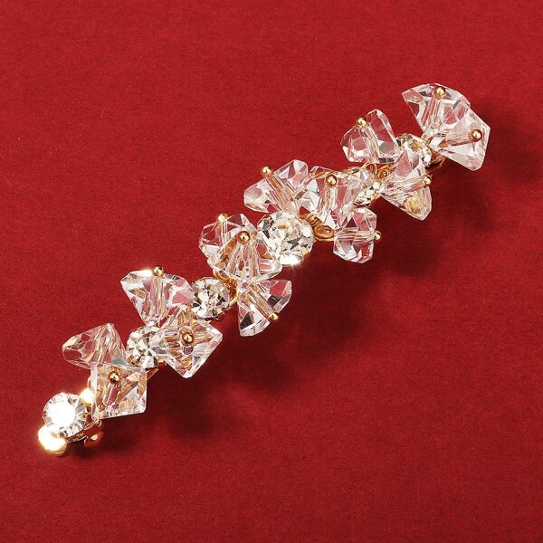 

Rhinestone Decor Hair Clip, Gold