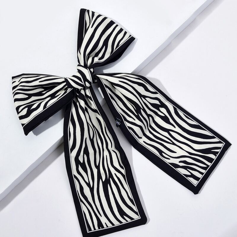 

Zebra Striped Hair Band, Multicolor
