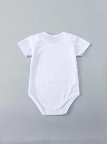 Bodysuits Em bé Tim - trắng - Xem 2