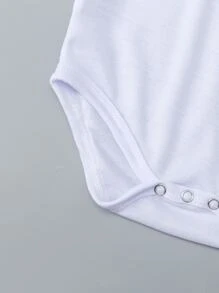 Bodysuits Em bé Tim - trắng - Xem 3