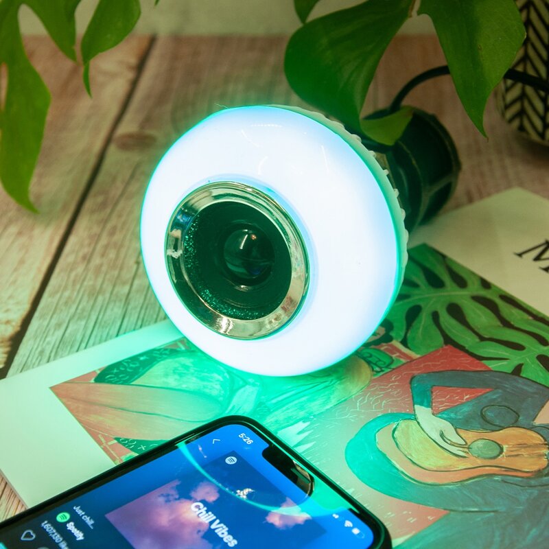 

1pc Remote Control Led Light Bulb, Multicolor