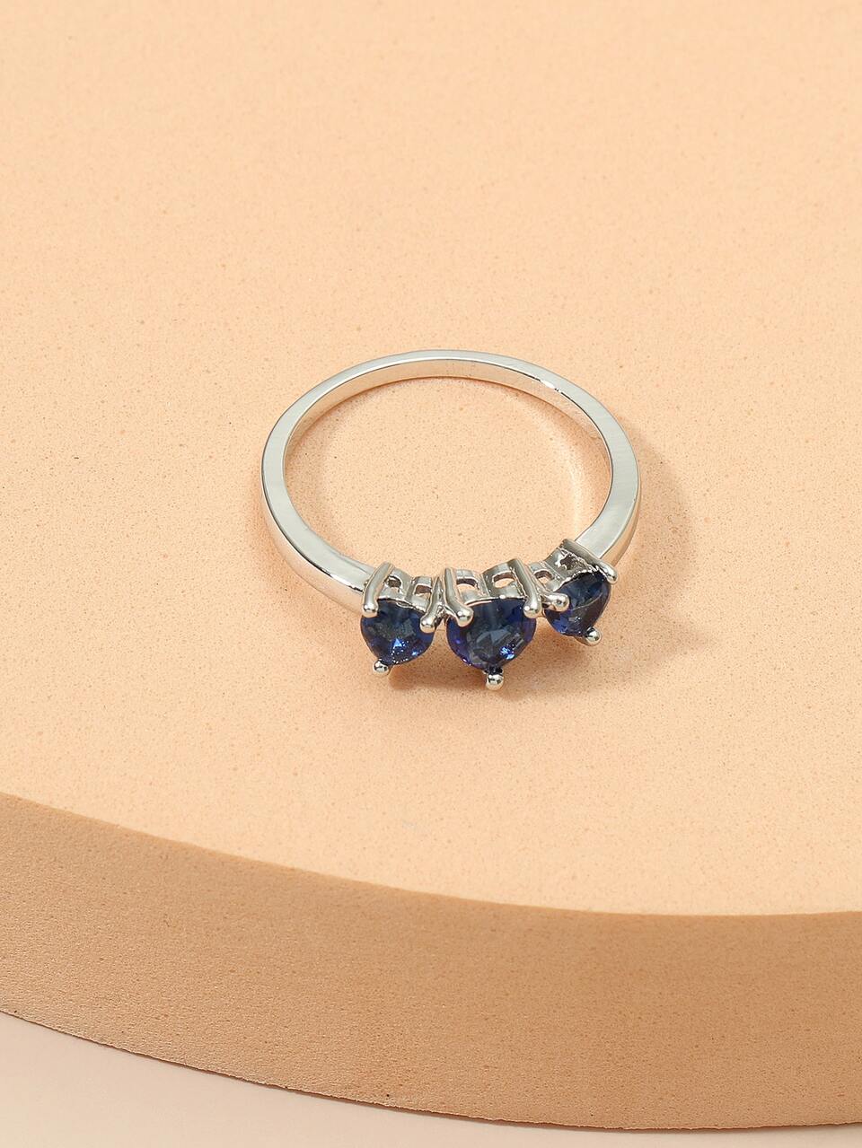 Heart Decor Ring For Women For Party Banquet Wedding
