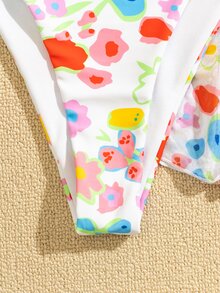 Set 3 bộ Bikini hoa & Váy đi biển - Nhiều màu - Xem 6