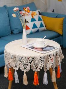 編織曼陀羅墻面懸掛 - 彩色 - 查看 2