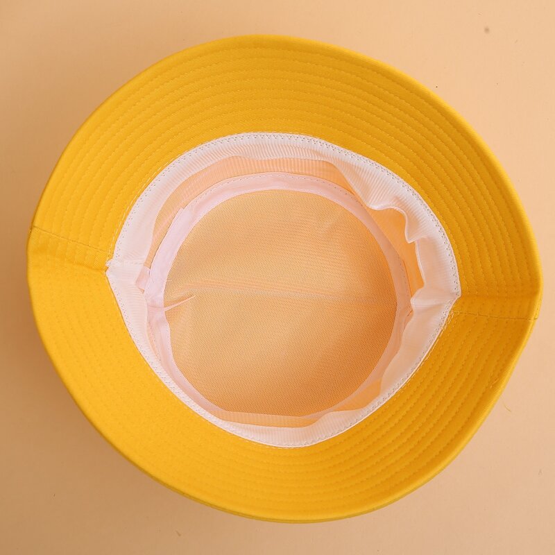 

Slogan Graphic Bucket Hat, Yellow