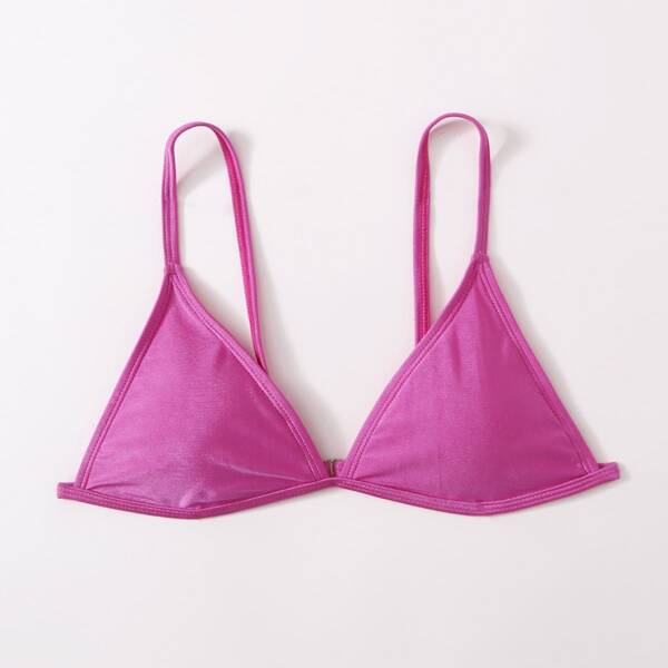 

Triangle Bikini Top, Hot pink