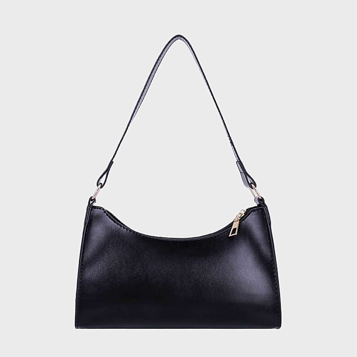 

Minimalist Baguette Bag, Black