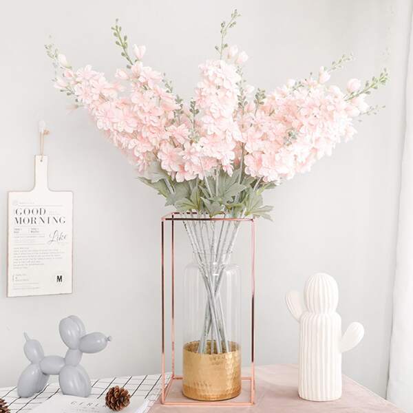 

1pc Artificial Decorative Flower, Pink