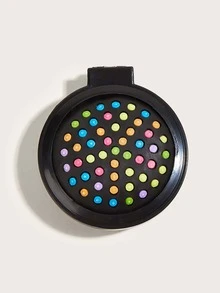 2 In 1 Hair Brush & Mirror Comb - Black - View 3