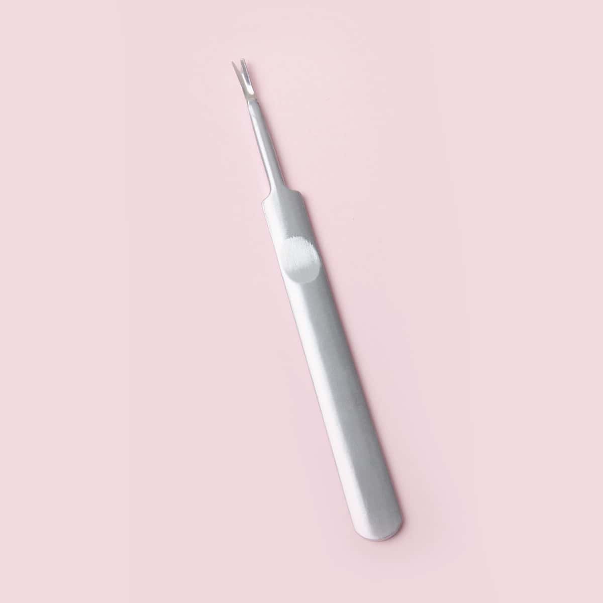 

Nail Art Stainless Steel Dead Skin Push, Silver