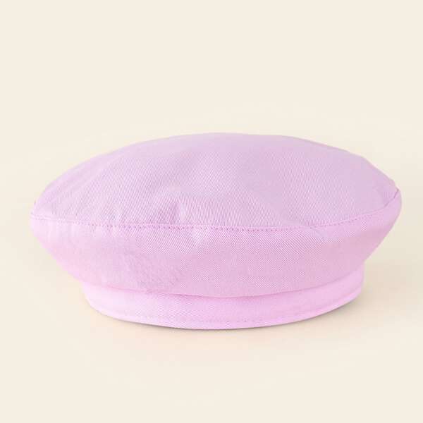 

Minimalist Beret, Purple