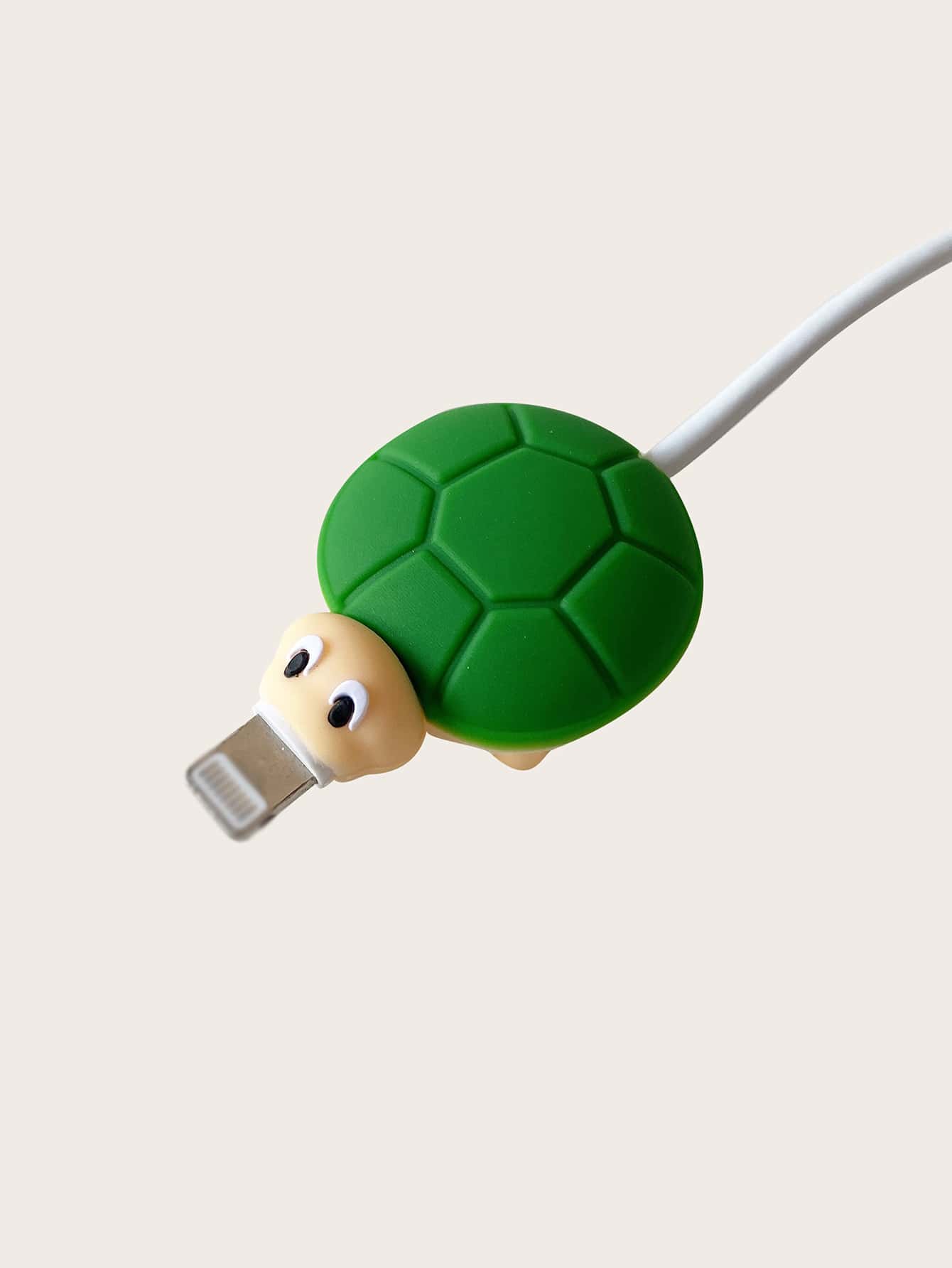 Tortoise Shaped Data Cable Protector Charger Protector - Green - View 1