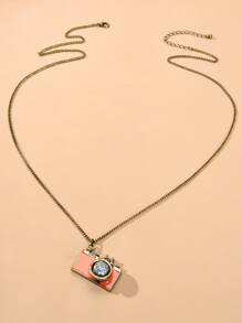 Collar con diseño de cámara - Naranja - Ver 1