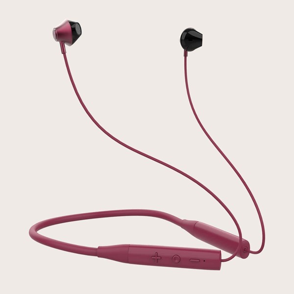 

Спортивные Bluetooth-наушники на шее, Бургундия