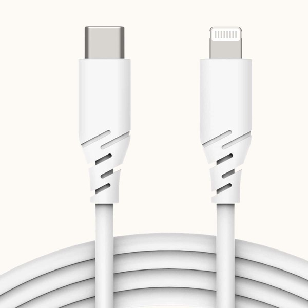 

1pc Fast Charging iPhone Data Cable, White