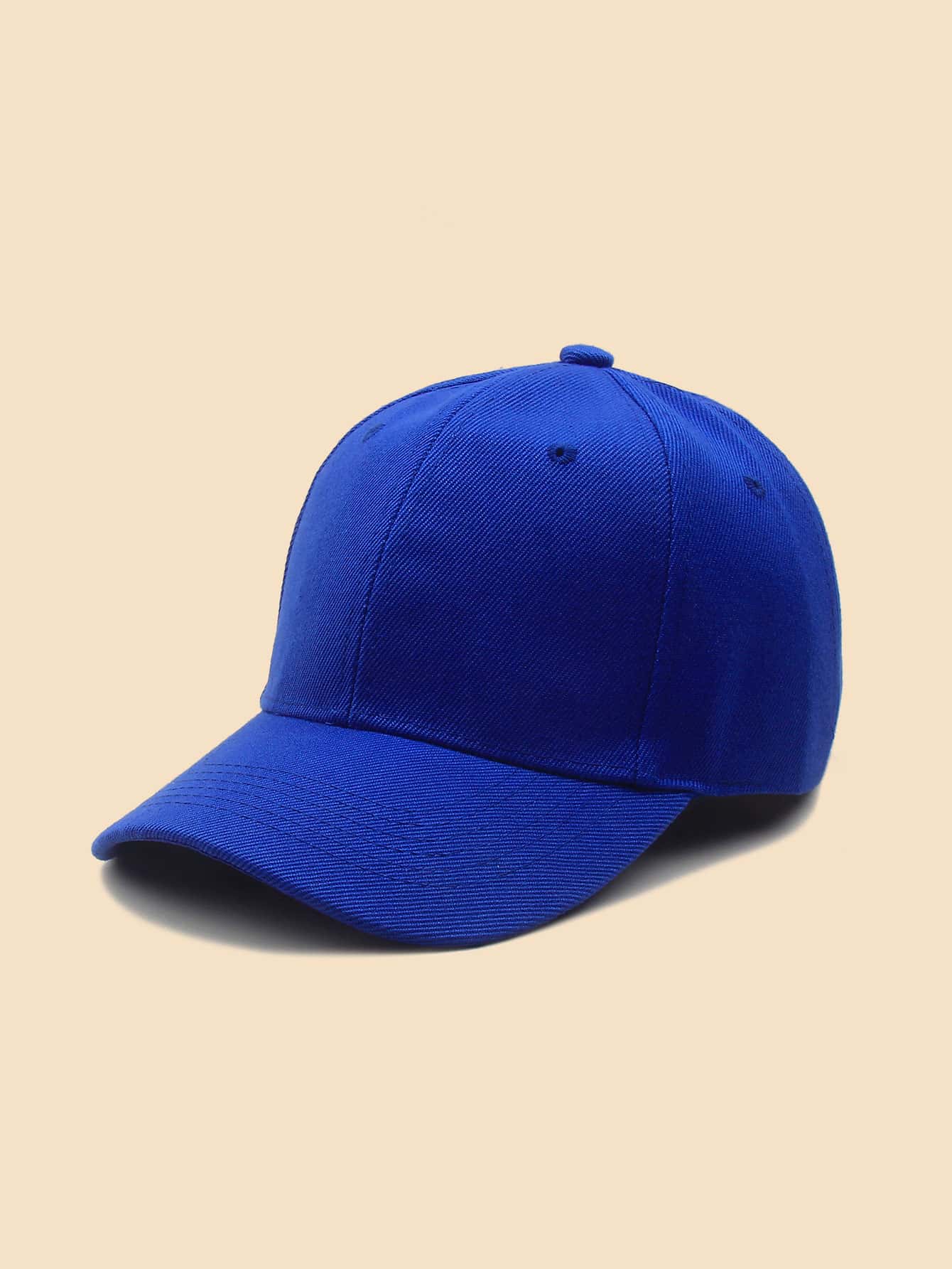 Minimalist Baseball Cap Casual - Royal Blue - View 1