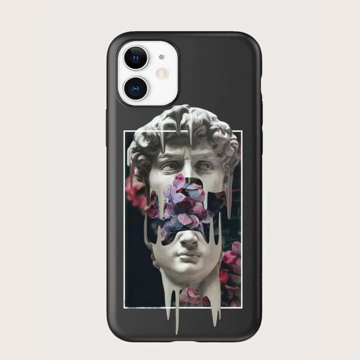

Statue Print iPhone Case, Multicolor