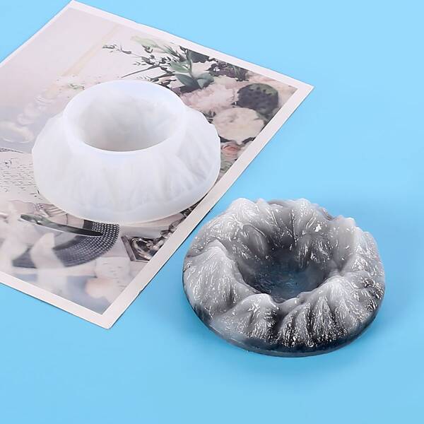 

1pc DIY Ashtray Epoxy Mold, White