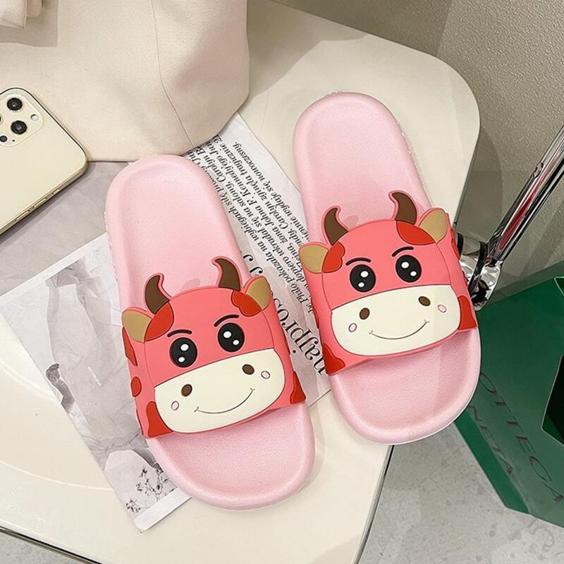 

Cartoon Cow Slides, Pink