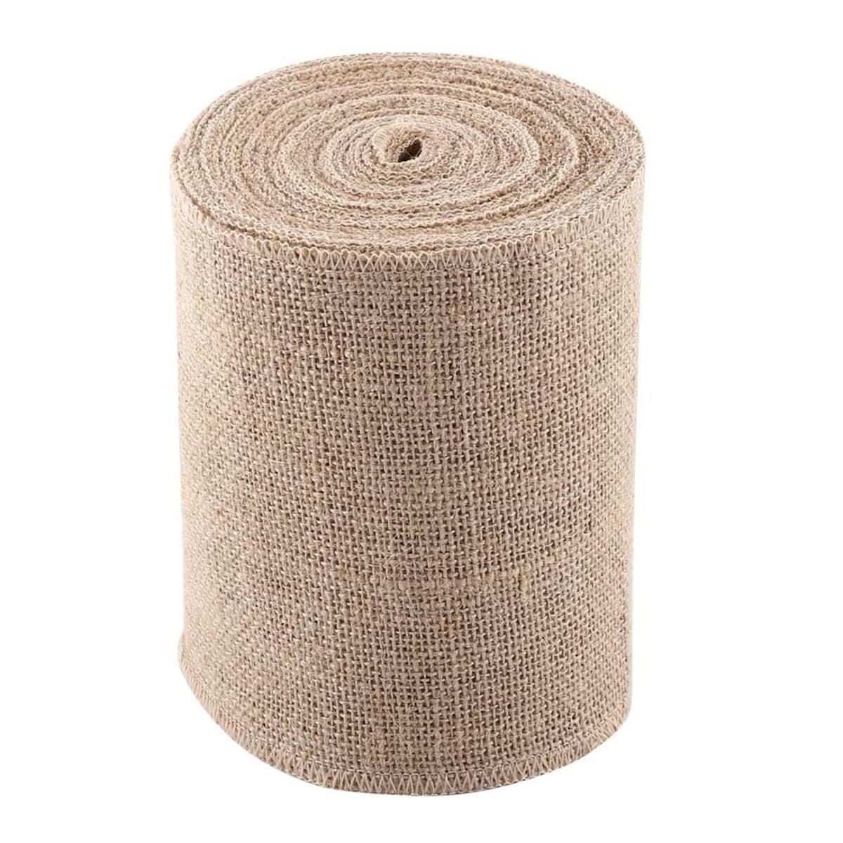 

2M Burlap Ribbon Roll DIY Party Decoration, Khaki