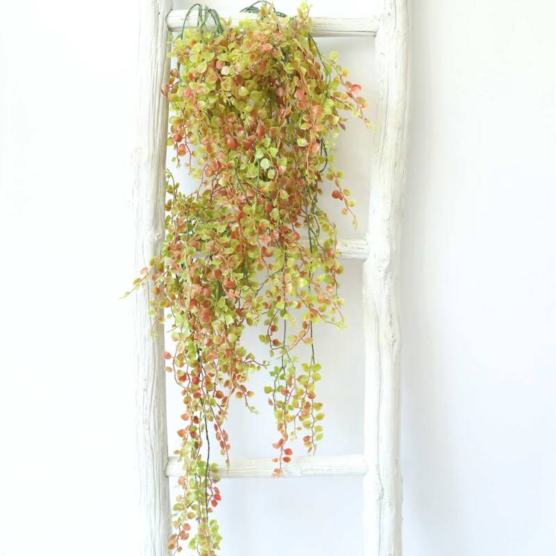 

1pc Artificial Leaf Rattan, Multicolor